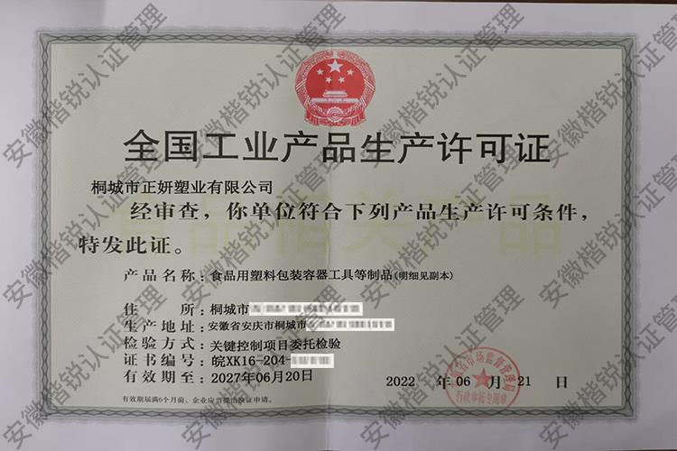 桐城市正妍塑业有限公司 